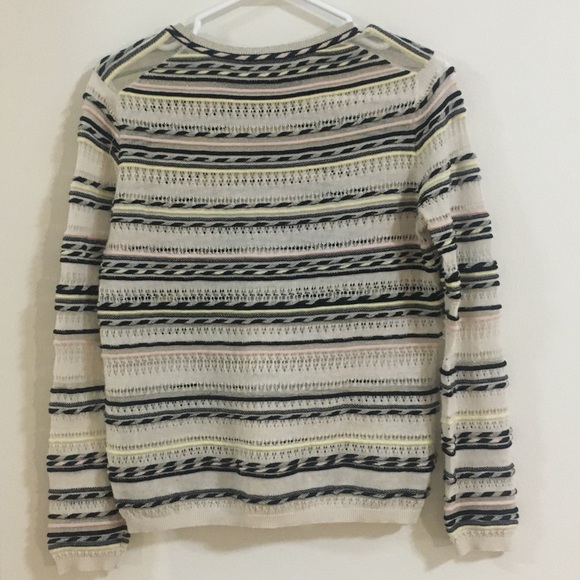 Maje Mauritani Striped Sweater Sz1 - Picture 9 of 13